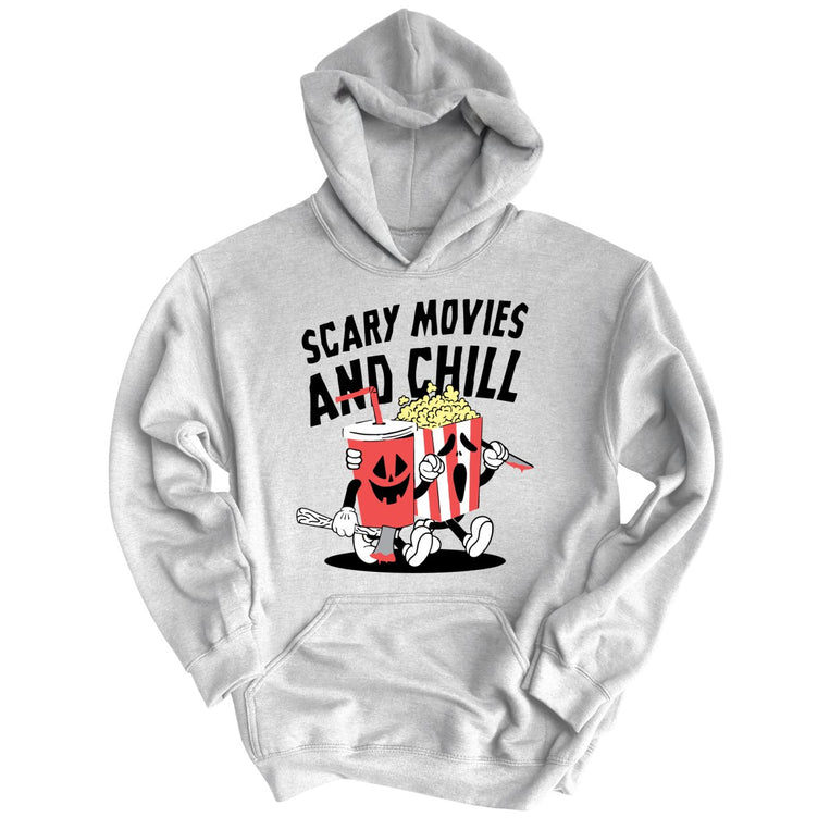 Scary Movies and Chill - Grey Heather - Full Front