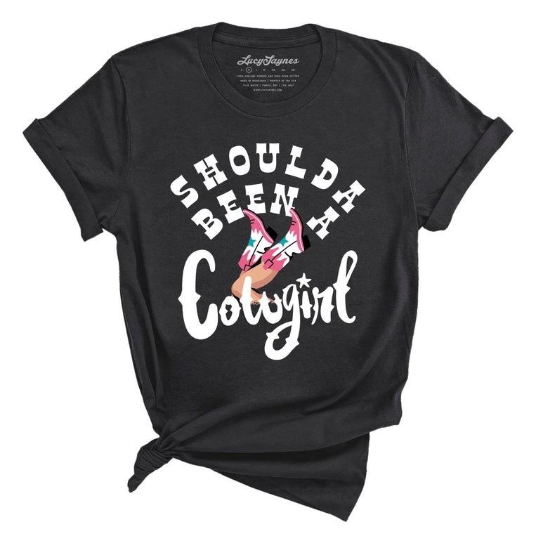 Should of Been a Cowgirl - Dark Grey - Full Front