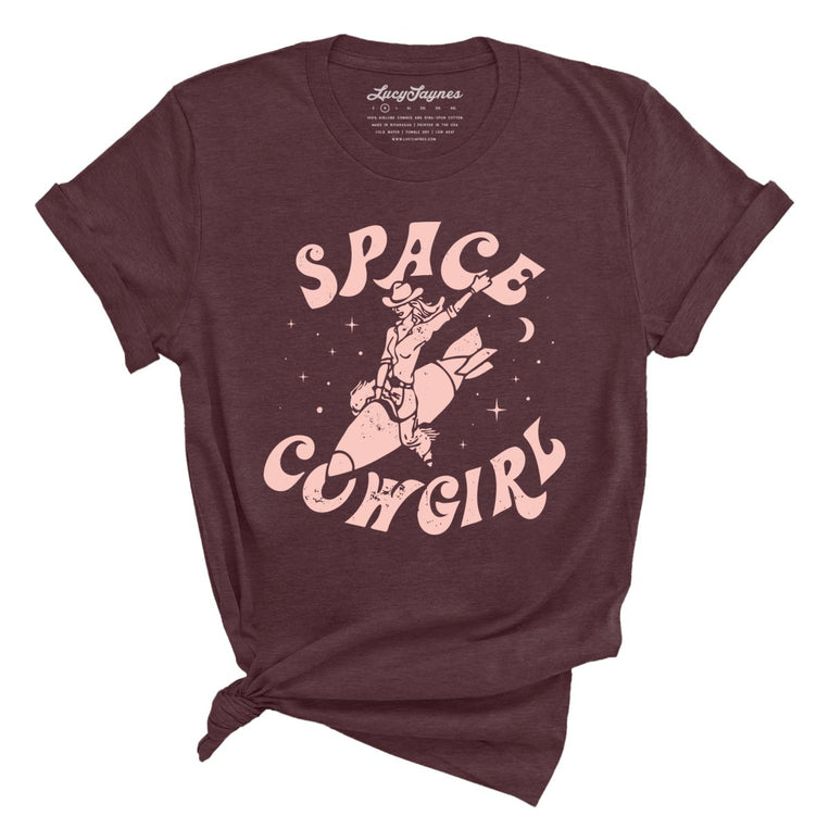 Space Cowgirl - Heather Maroon - Full Front