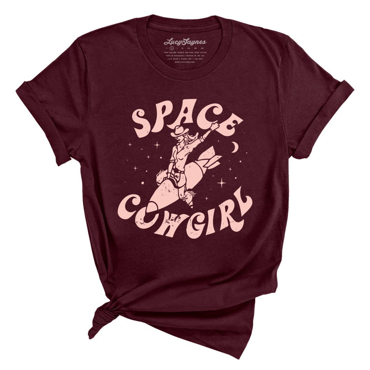 Space Cowgirl - Maroon - Full Front