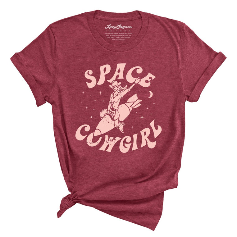 Space Cowgirl - Heather Raspberry - Full Front