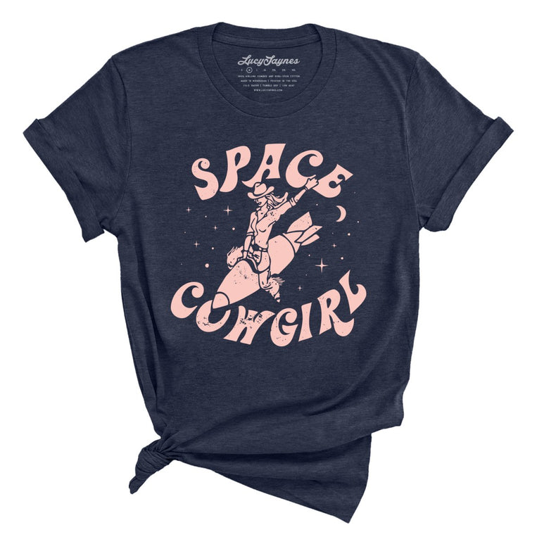 Space Cowgirl - Heather Midnight Navy - Full Front