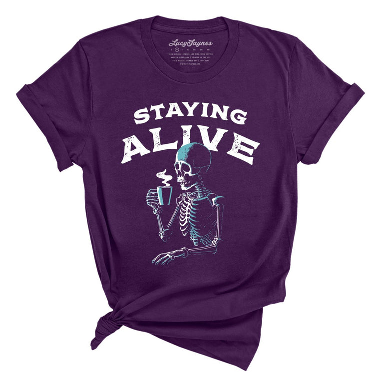 Staying Alive - Team Purple - Full Front