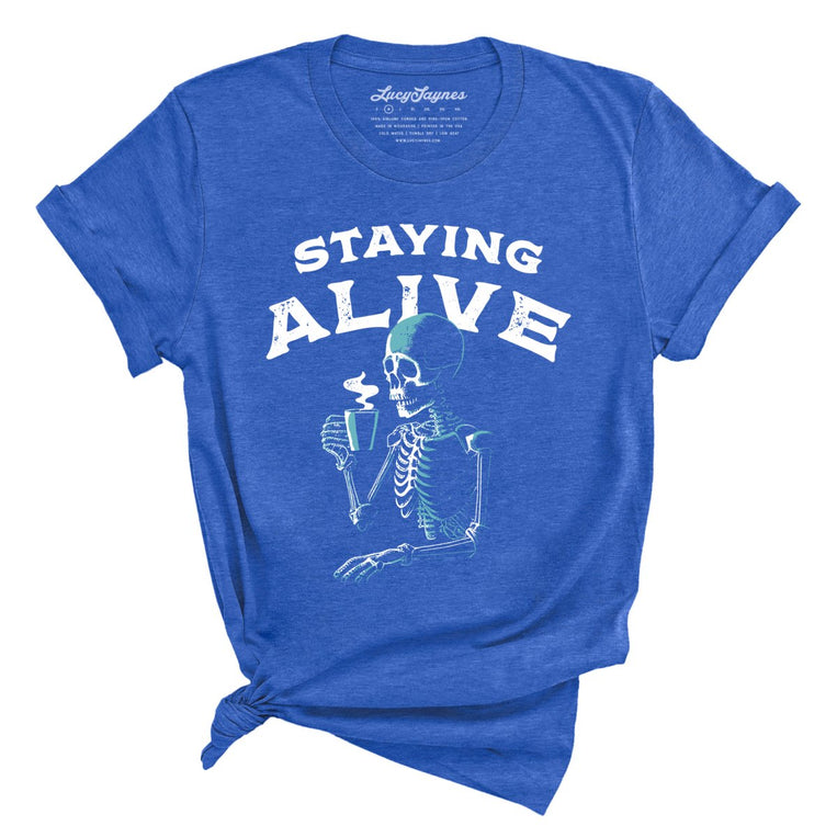 Staying Alive - Heather True Royal - Full Front