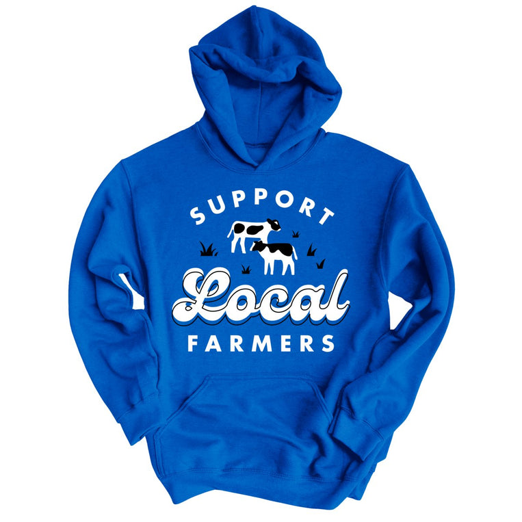 Support Local Farmers - Royal - Full Front