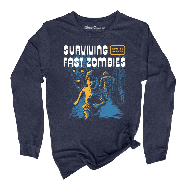 Surviving Fast Zombies - Heather Navy - Full Front