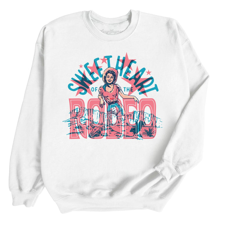 Sweetheart Of The Rodeo - White - Full Front