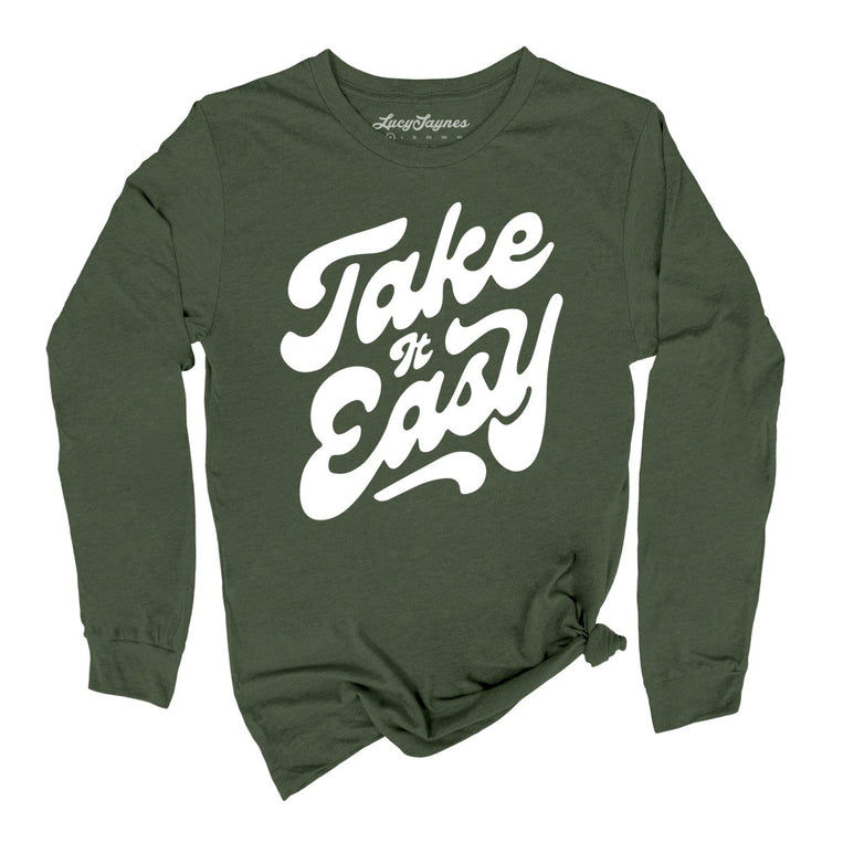 Take it Easy - Military Green - Full Front