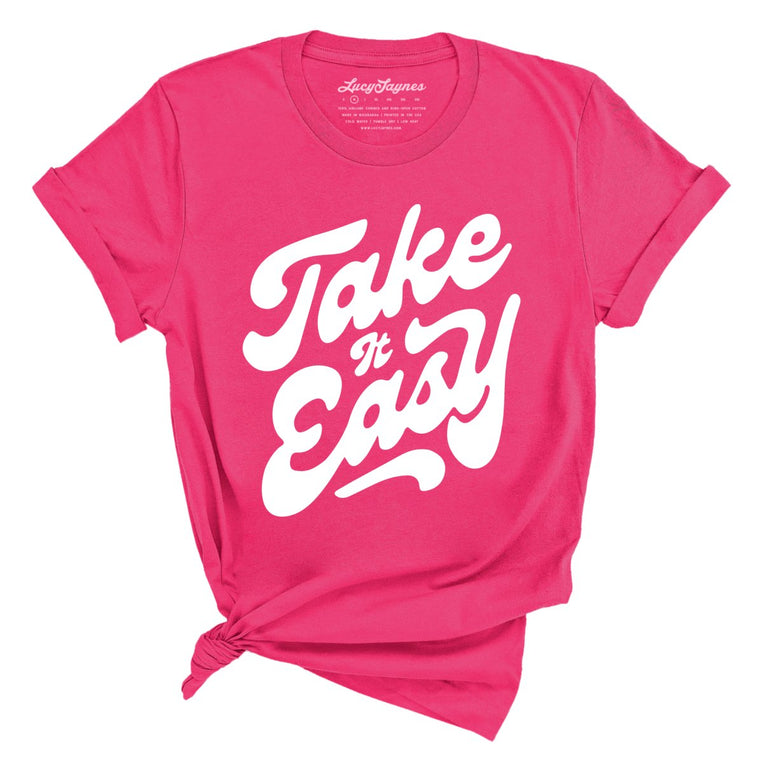 Take it Easy - Fuchsia - Full Front