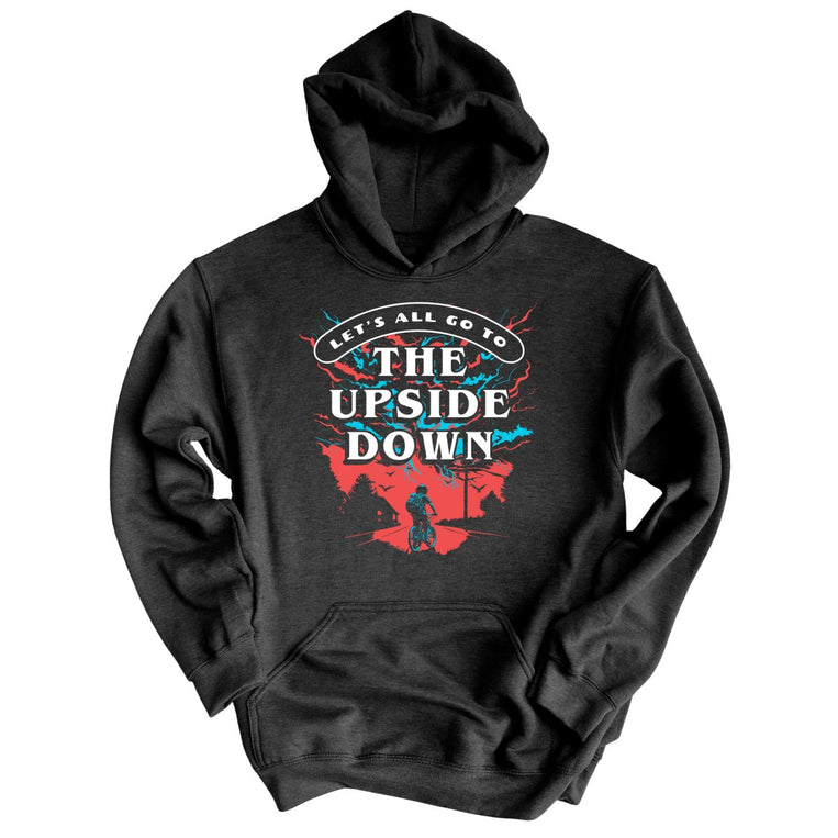 The Upside Down - Charcoal Heather - Full Front