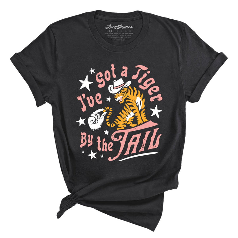 Tiger By The Tail - Dark Grey - Full Front