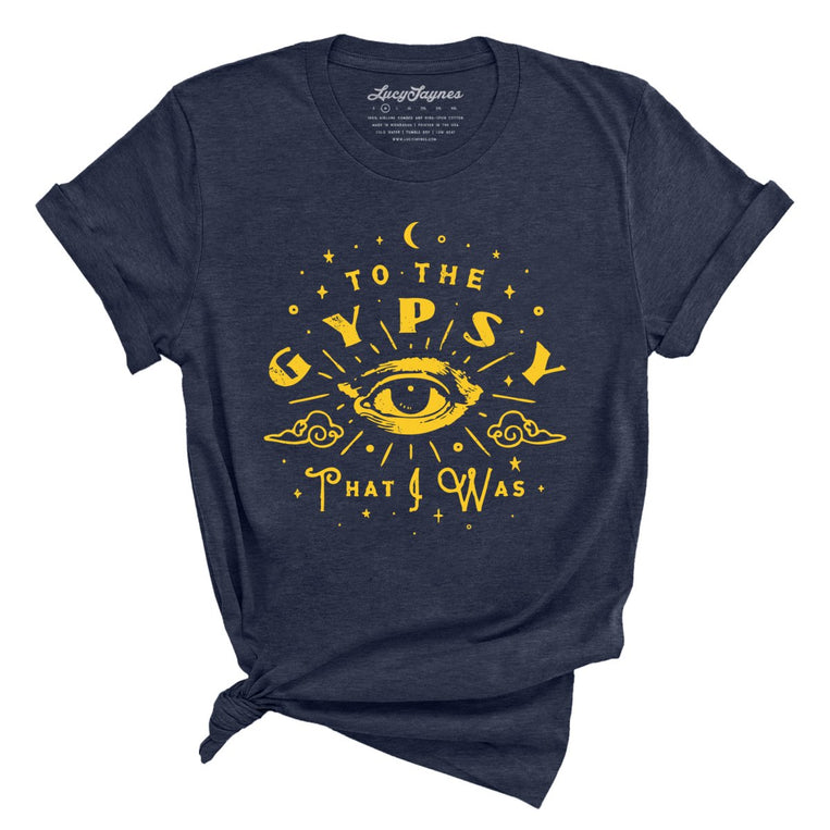 To The Gypsy That I Was - Heather Midnight Navy - Full Front