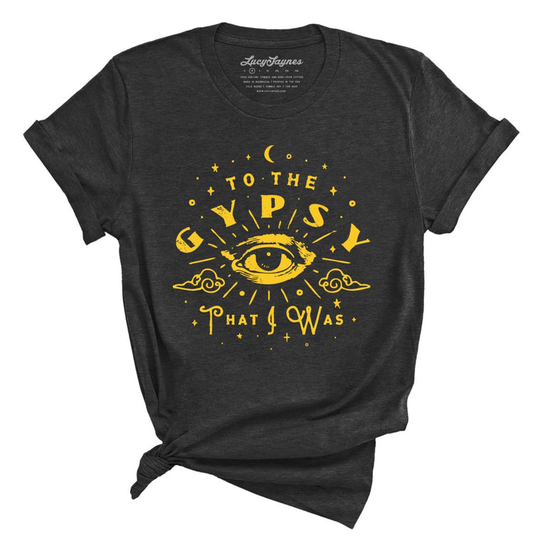 To The Gypsy That I Was - Dark Grey Heather - Full Front