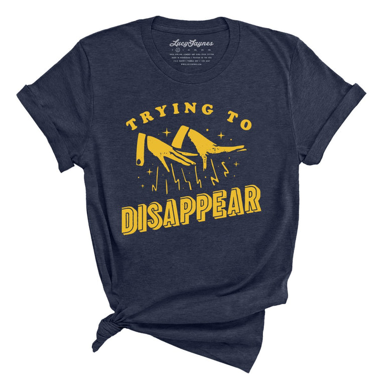 Trying to Disappear - Heather Midnight Navy - Full Front