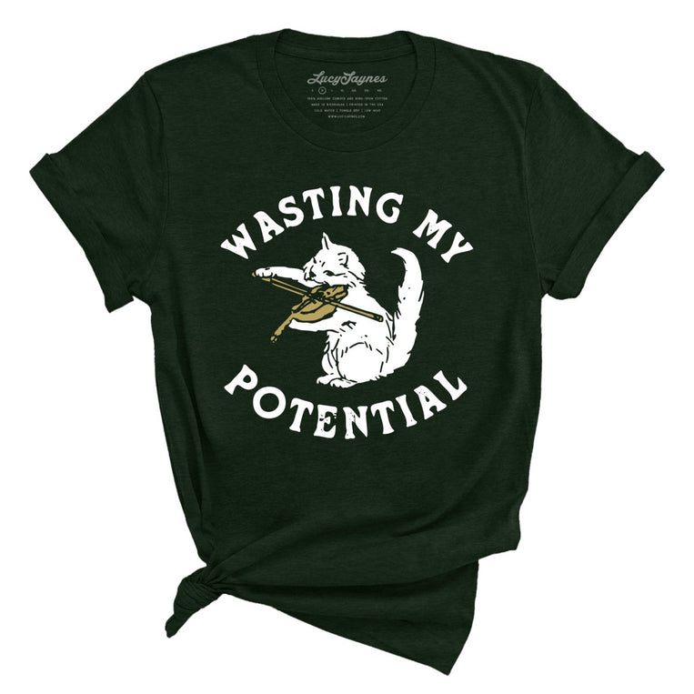 Wasting My Potential - Heather Emerald - Full Front
