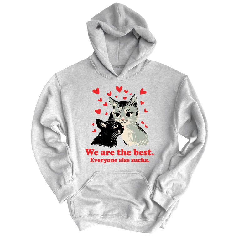 We Are The Best - Grey Heather - Full Front