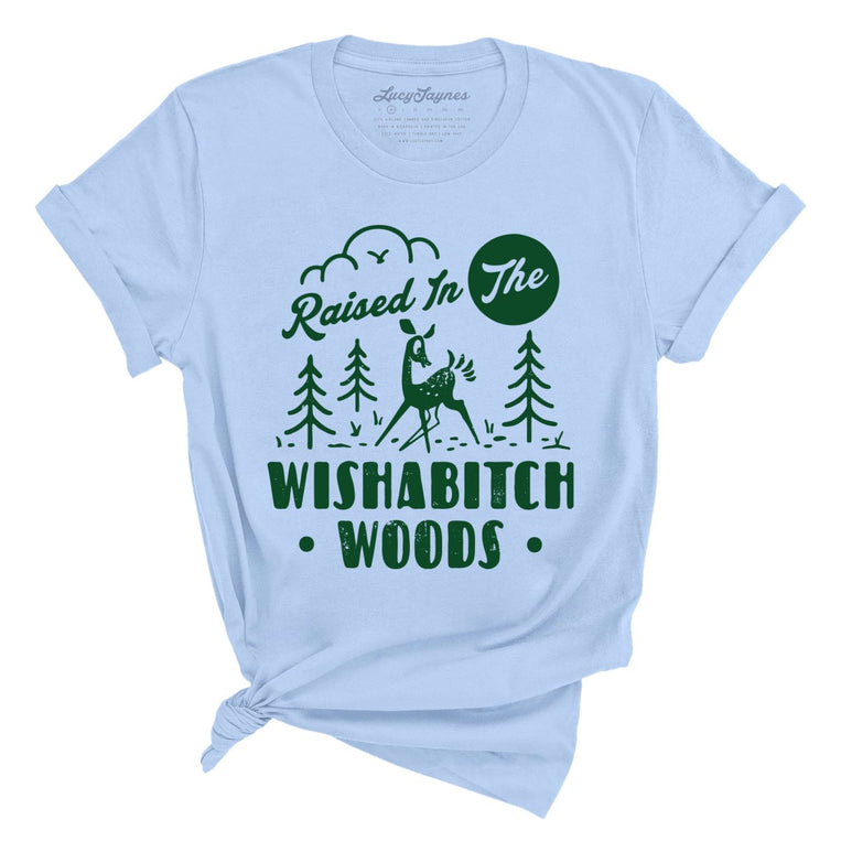 Wishabitch Woods - Baby Blue - Full Front