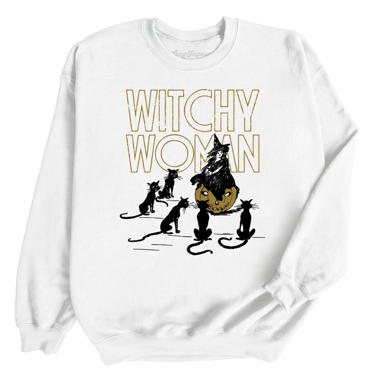 Witchy Woman - White - Full Front