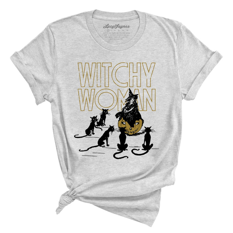 Witchy Woman - Athletic Heather - Full Front