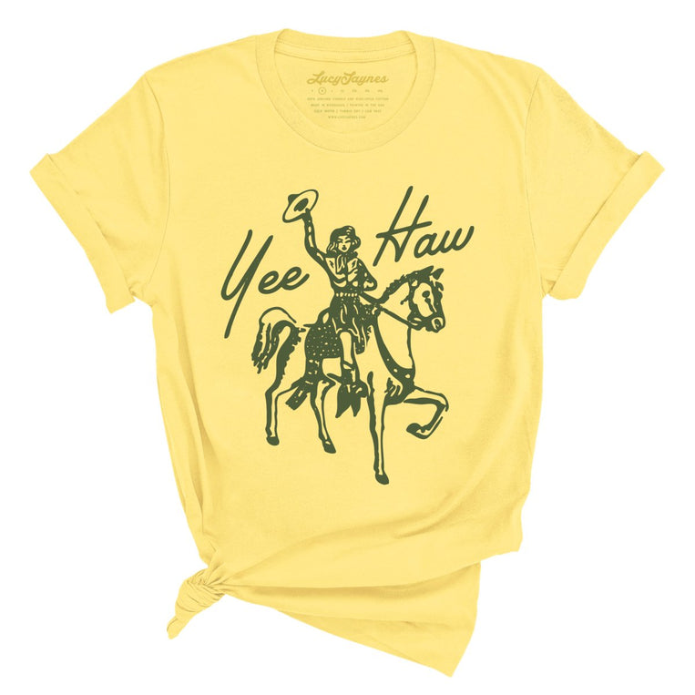 Yee Haw - Yellow - Full Front