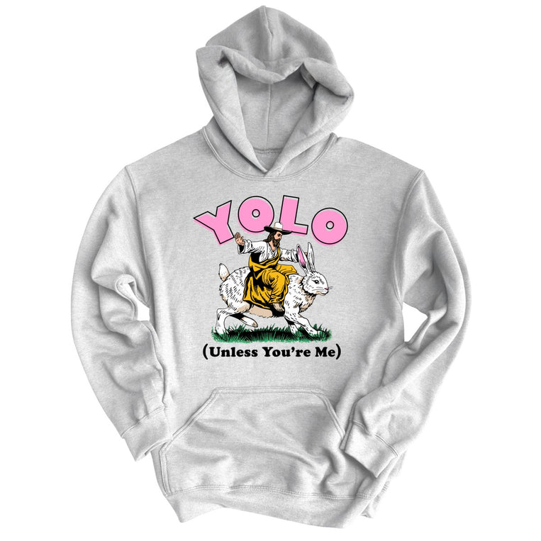 YOLO Unless You're Me - Grey Heather - Full Front